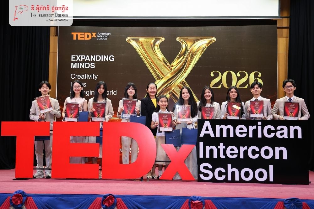 AIS រៀបចំកម្មវិធី TEDxAmerican Intercon School លើកទី៣ បើកវេទិកាឱ្យយុវជនវ័យក្មេងចែករំលែកគំនិតថ្មី និងទស្សនៈច្នៃប្រឌិត